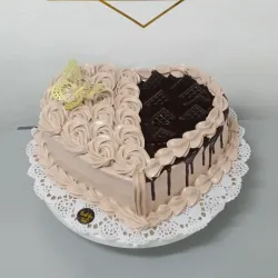 Cake de corazón 