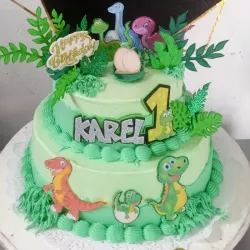 Cake de Dino