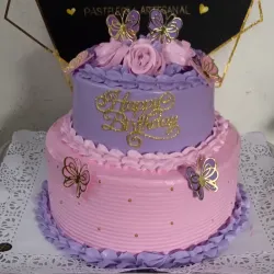 Cake de mariposas