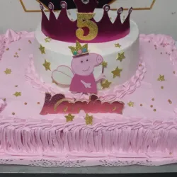 Cake de peppa Pi 