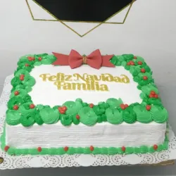 Cake navideño 