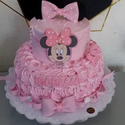 Cake temática minnie