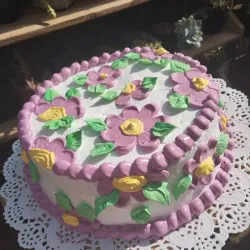 Cake de flores 