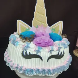 Cake de unicornio 🦄