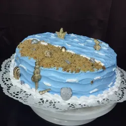  🌊 Cake Temático “Sabor a Mar” 