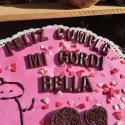 Feliz cumple mi gordi 