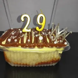 Tres Leches con Dulce de Leche   Formato individual mediano