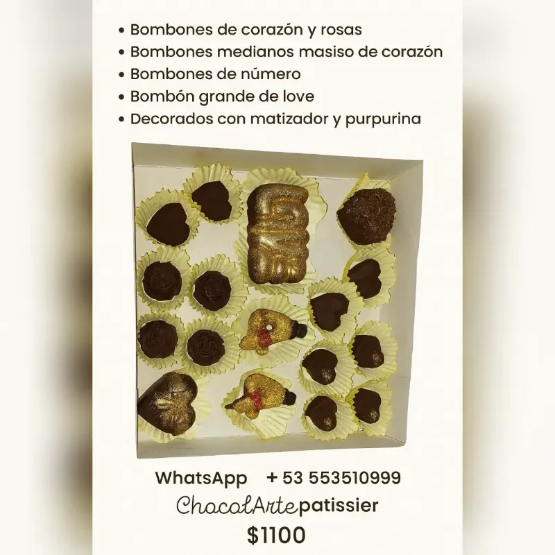 Caja de Bombones Decorativos