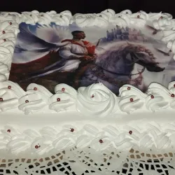 Cake de Obbatala Ayaguna