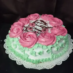 Cake de rosas 