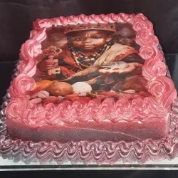 Cake temático de Elegua 🔴⚫