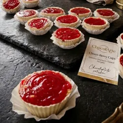 Choco-Berry Cups