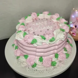 Mini Cake de Limón – 15 cm de encanto cítrico 🍋🌸