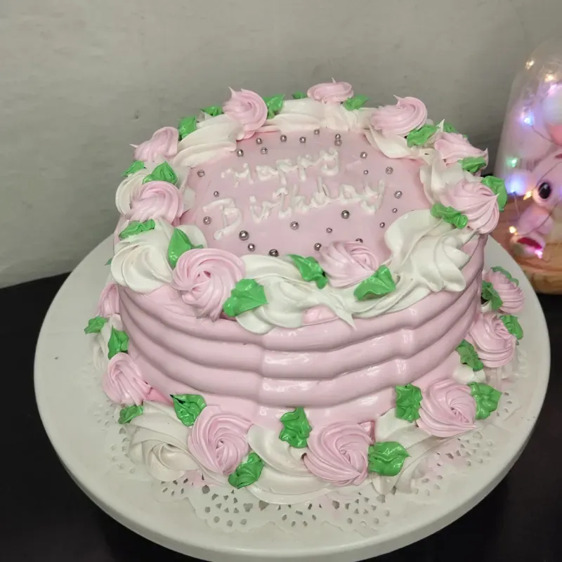 Mini Cake de Limón – 15 cm de encanto cítrico 🍋🌸