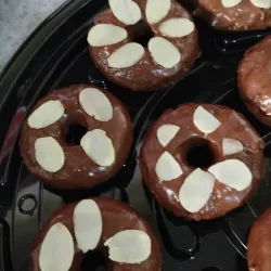 Mini donas almendradas
