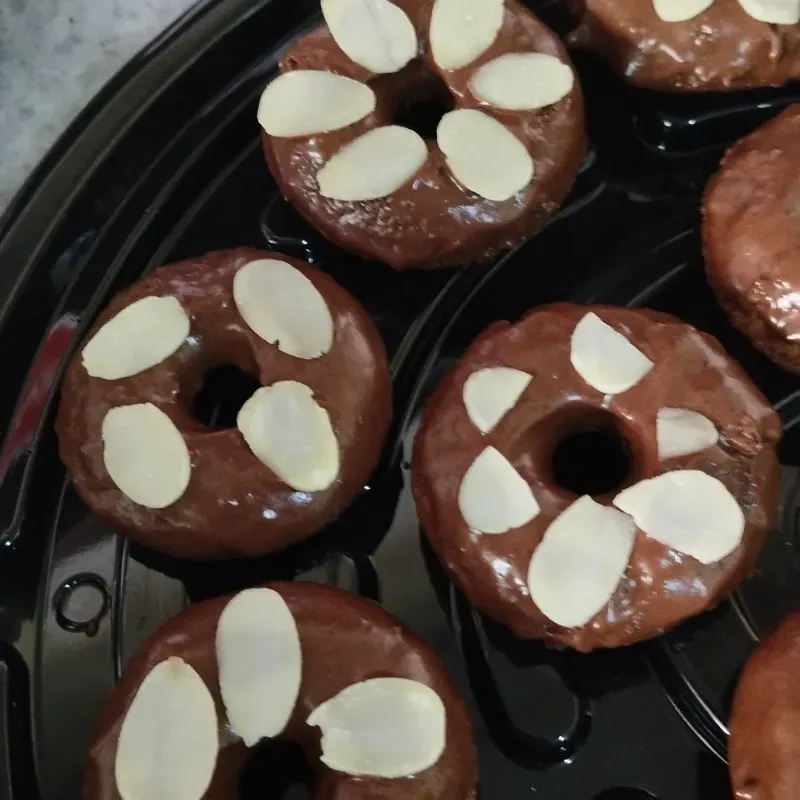 Mini donas almendradas