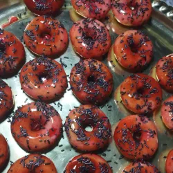 Mini donas de fresa 🍓