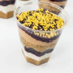 Vasito tres leches arándano 🫐
