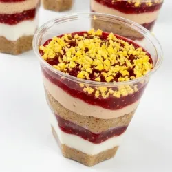 Vasito tres leches de fresa 🍓