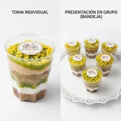 Vasito tres leches kiwi 🥝