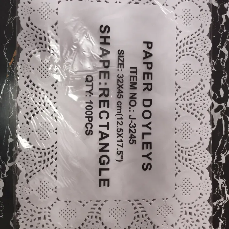 Blonda rectangular 100 u