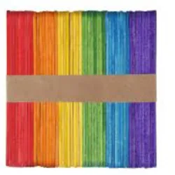 Estuche de 50 unidades palitos de colores original para paleta