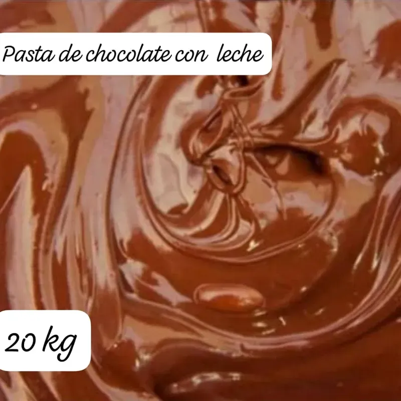 Pasta de chocolate con leche 20 kg