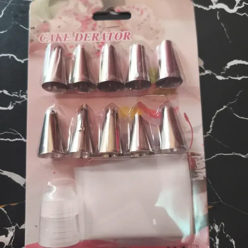 Set de boquillas con acoplador y manga