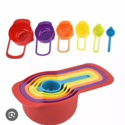 Tazas medidores plásticas 