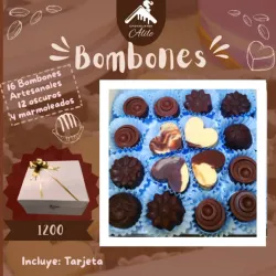 Caja Regalo, 16 bombones