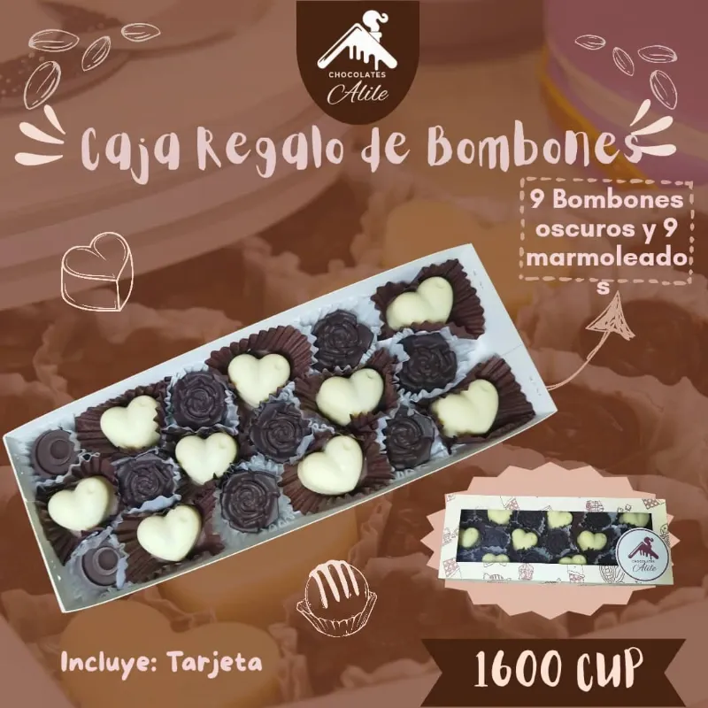 Caja Regalo 18 bombones