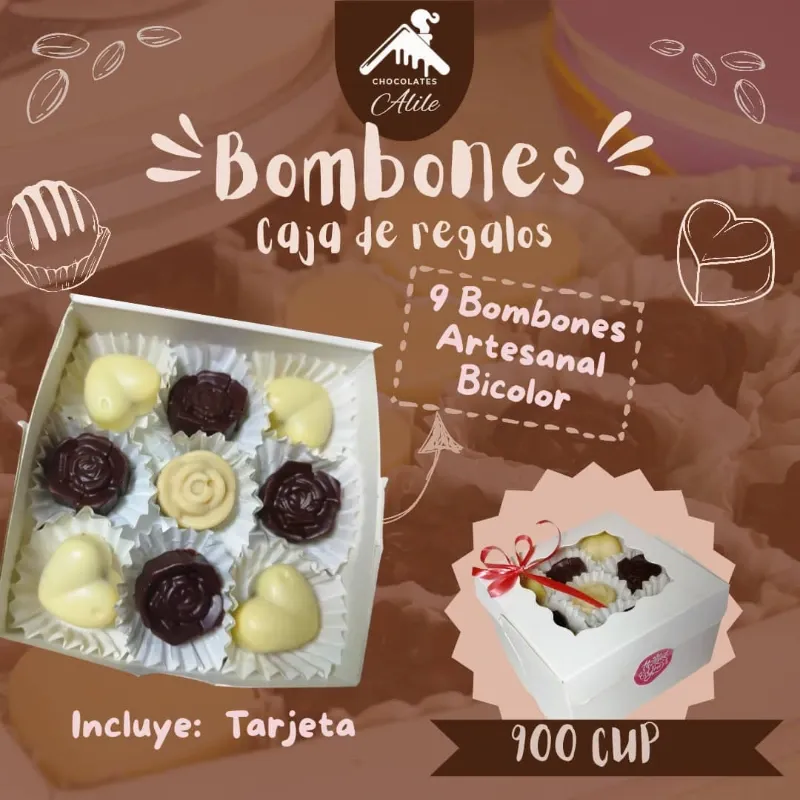 Caja Regalo 9 bombones