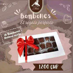 Caja Regalo con 18 bombones