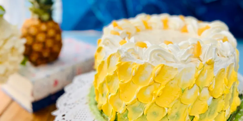 Piña colada Cake 