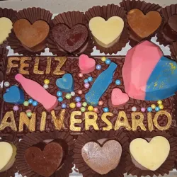 Caja de aniversario 