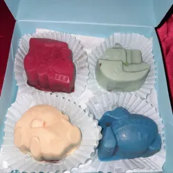 Caja de bombones para niños