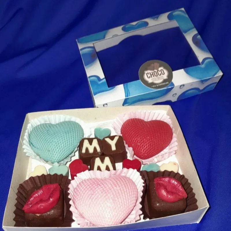 Caja de bombones personalizada 