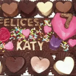 Caja de bombones personalizada 