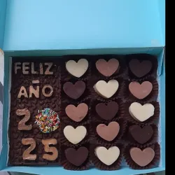 Caja de feliz año nuevo 