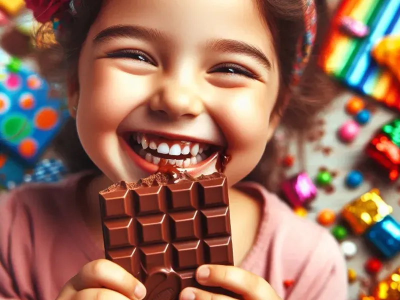 Chocolates para los niños 