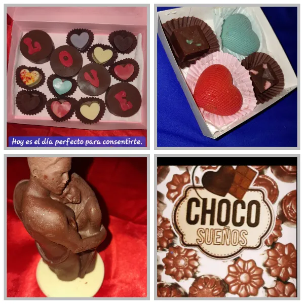  🍫¡CHOCOLATES ARTESANALES QUE ENDULZAN TUS MOMENTOS! 🍫**  
💖 **Deliciosos, cremosos y hechos con amor** – ¡Nuestros chocolates premium son el regalo perfecto 
🎁 **Ideales para**:  
✔ Regalos románticos 💘  
✔ Detalles corporativos 🏢  
✔ Eventos especiales (bodas, cumpleaños, baby showers) 