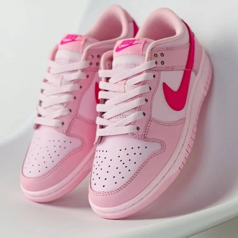 Nike Dunk Low Triple Barbie Pink Woman