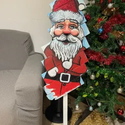 Figura decorativa de madera 2