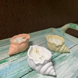 Vela aromática recipiente Caracol