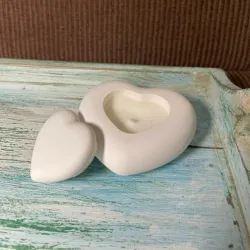 Vela Aromática Recipiente Corazón