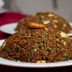 Arroz frito para dos 