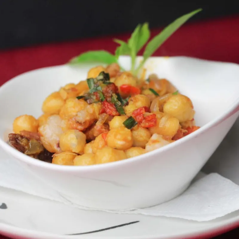 Garbanzo frito 