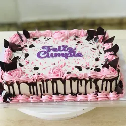Cake media bandeja