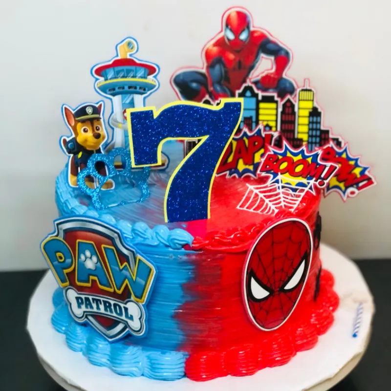 Cake Simple de Spider-Man 🕷️🕸️
