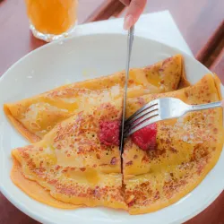 Crepés con frutas